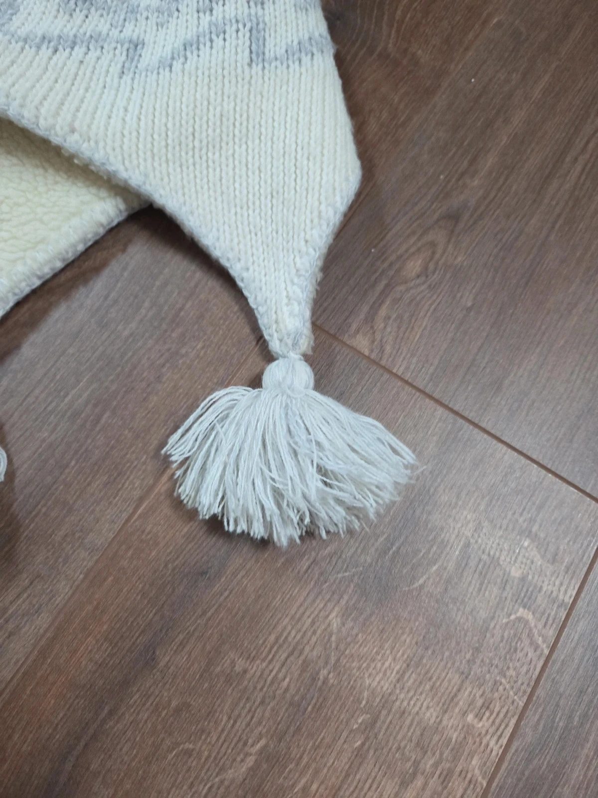 Gorro de lana con orejas de conejo – photo 2